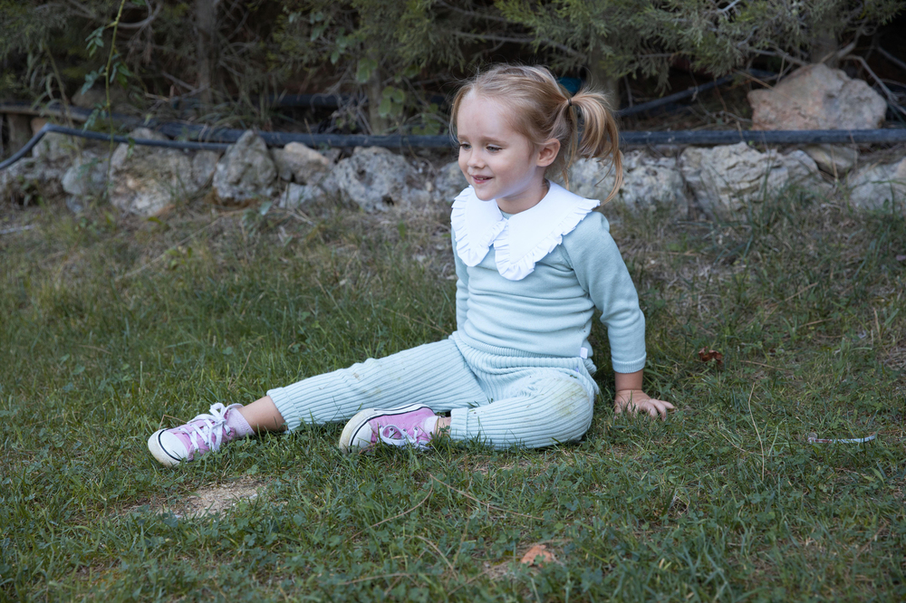 Lou Lou Baby Ivy Triko Takım Mint