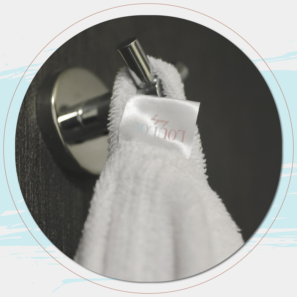 Lou Lou Baby Müslin Panço Havlu Ruby Rabbit Mint