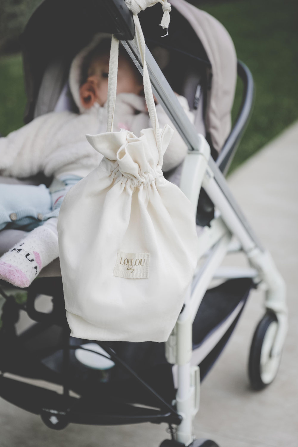 Lou Lou Baby Müslin Panço Havlu Ruby Rabbit Mint