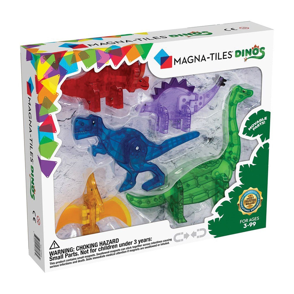 Magna-Tiles Dinozorlar 5 Parça