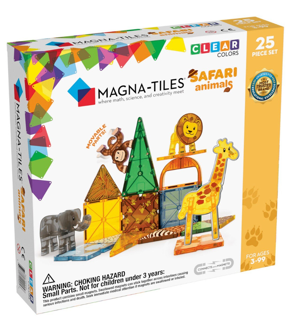 Magna-Tiles Safari Seti 25 Parça