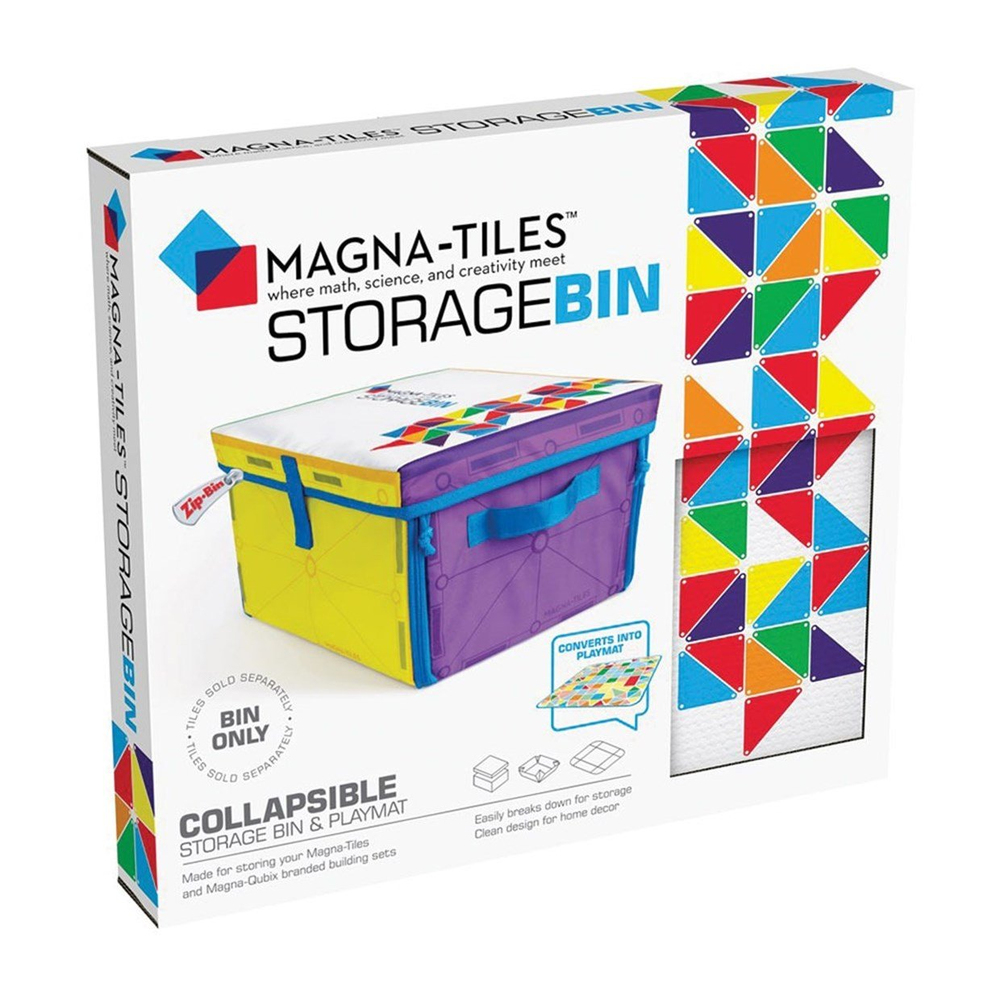 Magna-Tiles Saklama Kutusu & Oyun Matı