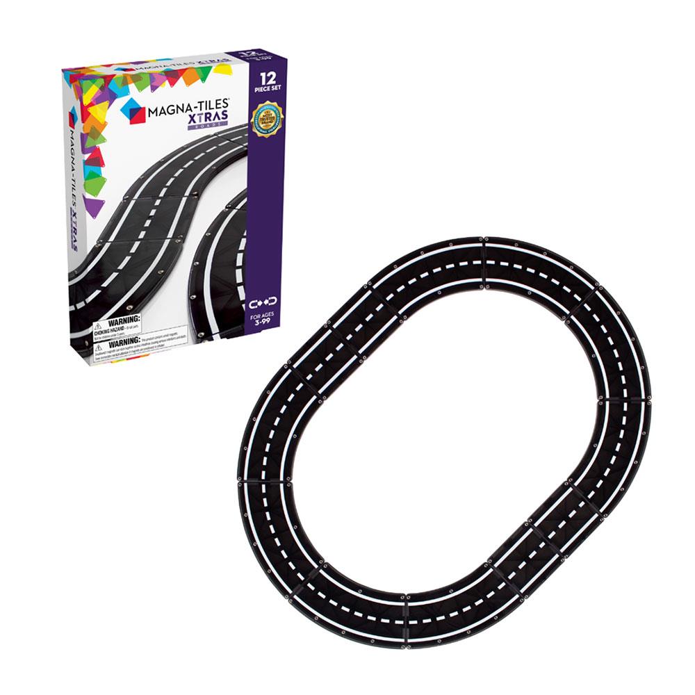 Magna-Tiles XTRA Roads Yol Seti 12 Parça