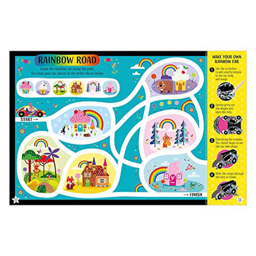 Make Believe Ideas Scratch and Sparkle Rainbows