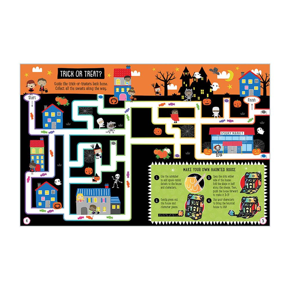 Make Believe Ideas Scratch and Sparkle Halloween Activity Book