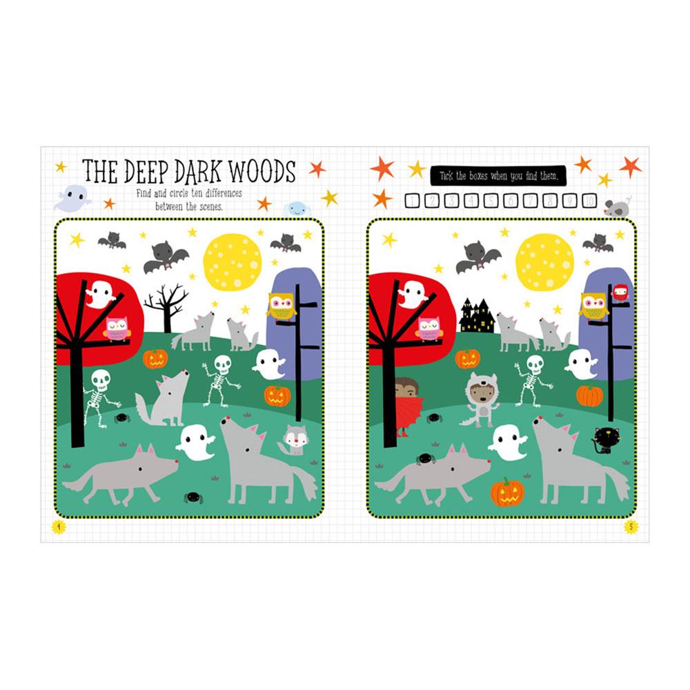 Make Believe Ideas Window Stickies Halloween Activity Book