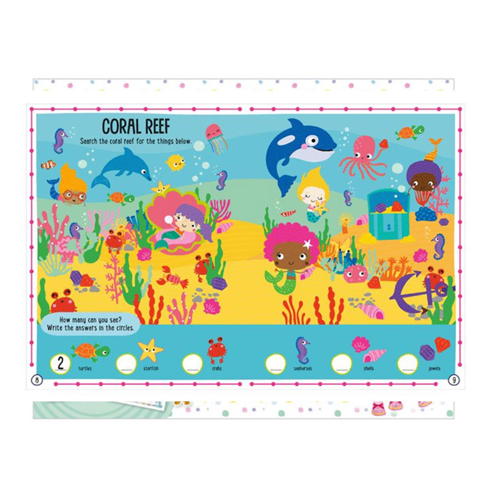 Make Believe IdeasI Balloon Stickers Mermaids Activity Book