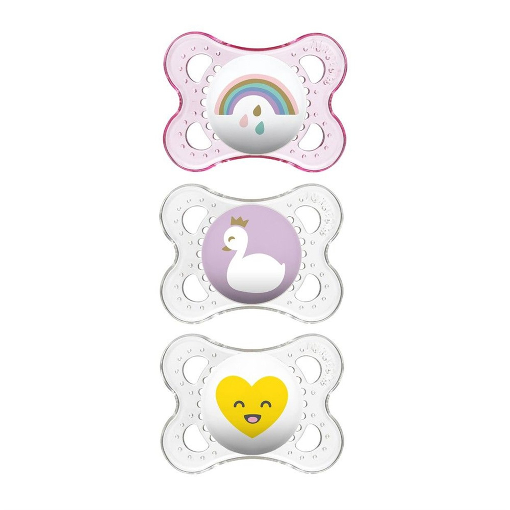 MAM 3'LÜ EMZİK - PIECE PACIFIER TRENDS +6