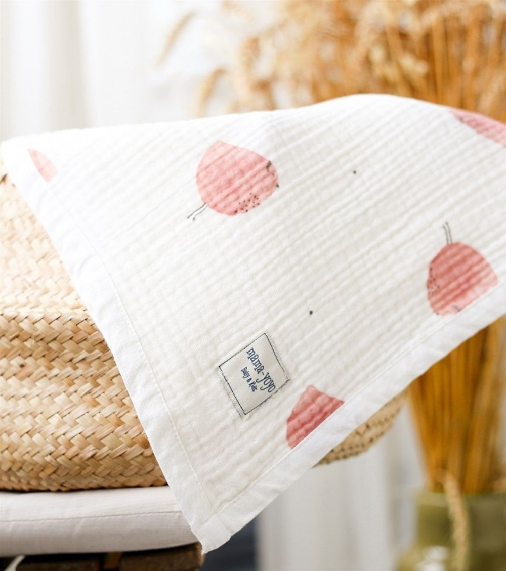 Mama Yoyo Organik Müslin Bebek Battaniyesi Big Bird