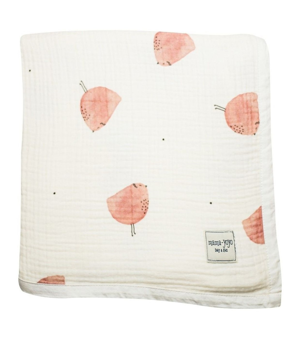 Mama Yoyo Organik Müslin Bebek Battaniyesi Big Bird