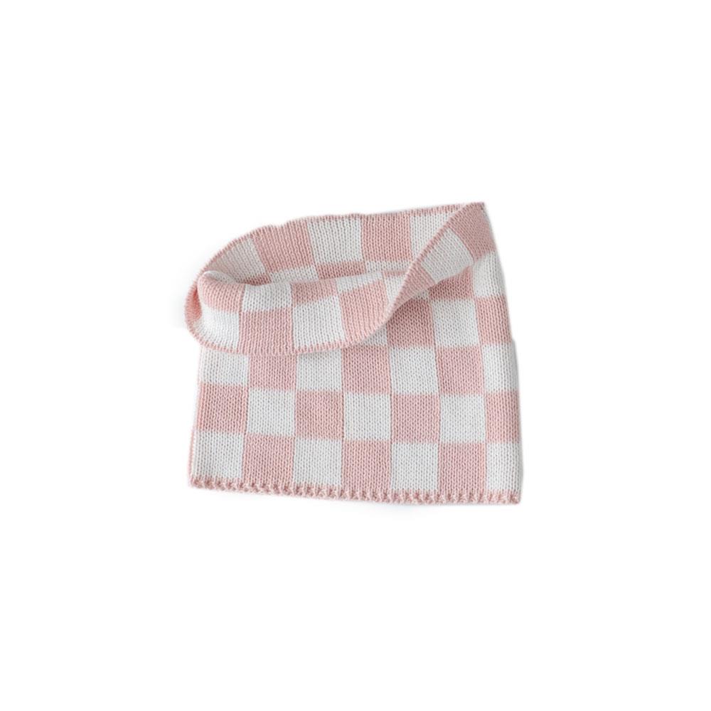 Mama Yoyo Triko Boyunluk Dama Örgü Pudra Ekru