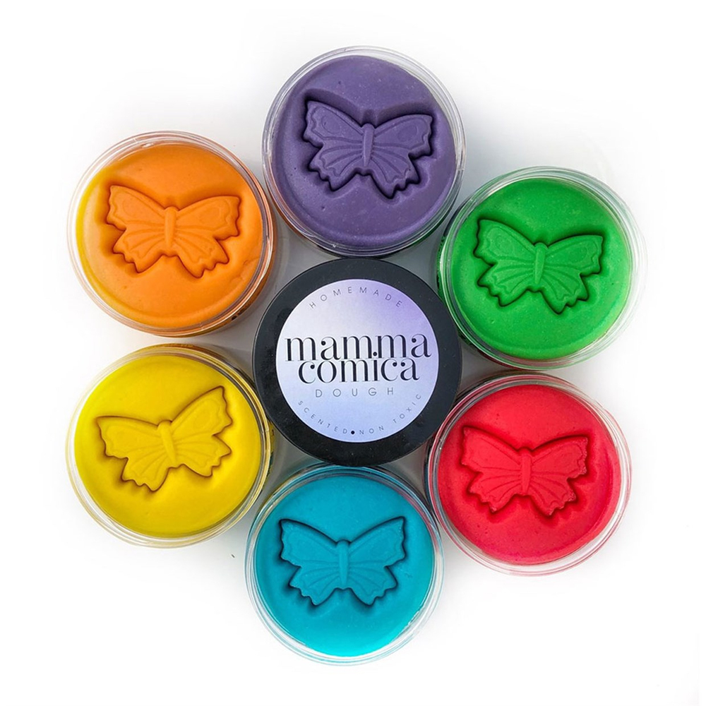 Mammacomica Dough 6'lı Oyun Hamuru 6x130Gr