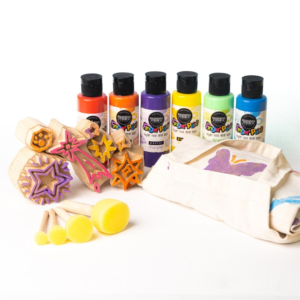 MAMMACOMICA - YILDIZ KÜMESİ  PARMAK BOYA SETİ