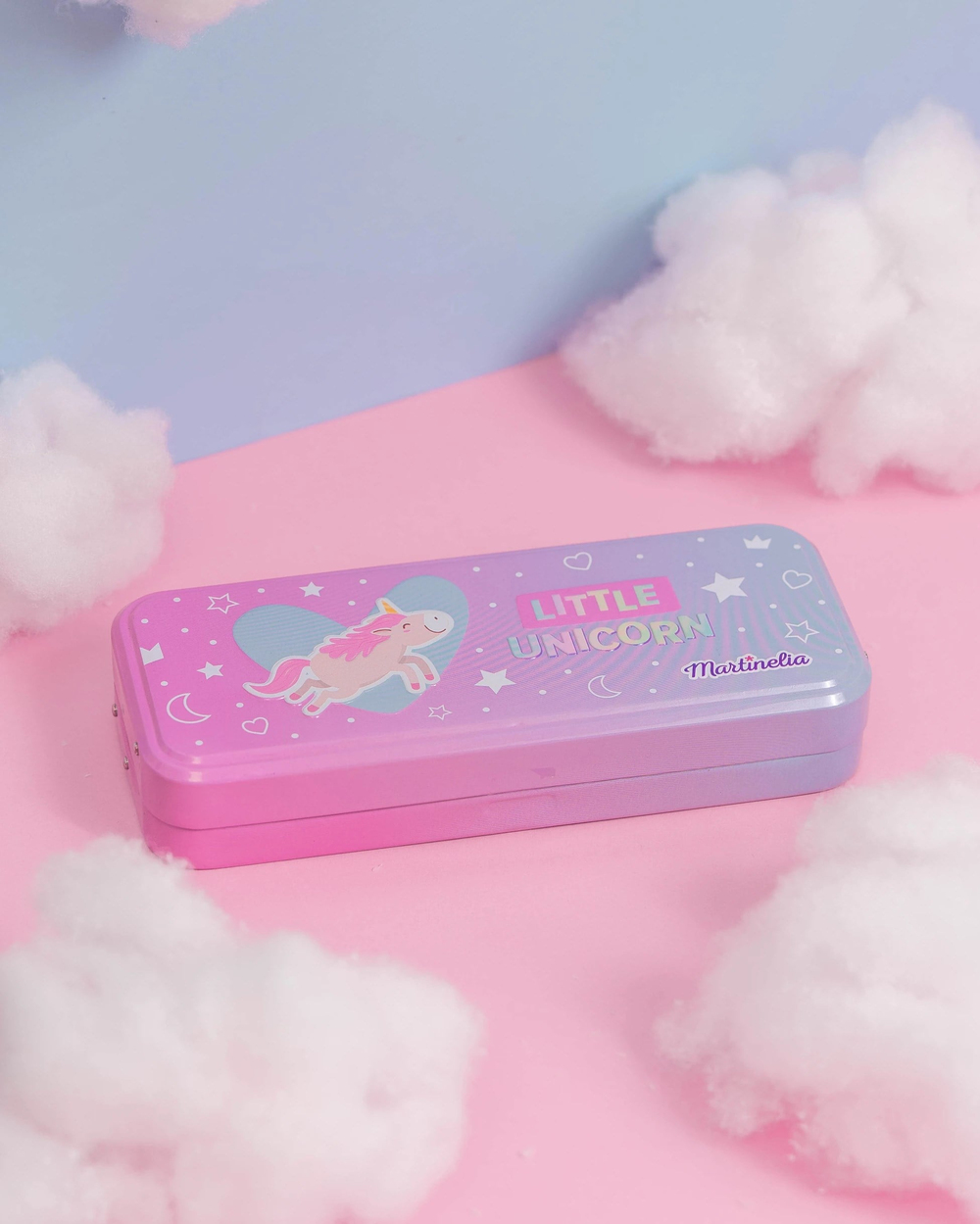 Martinelia Little Unicorn Kız Çocuk 3 Katlı Makyaj ve Toka Seti