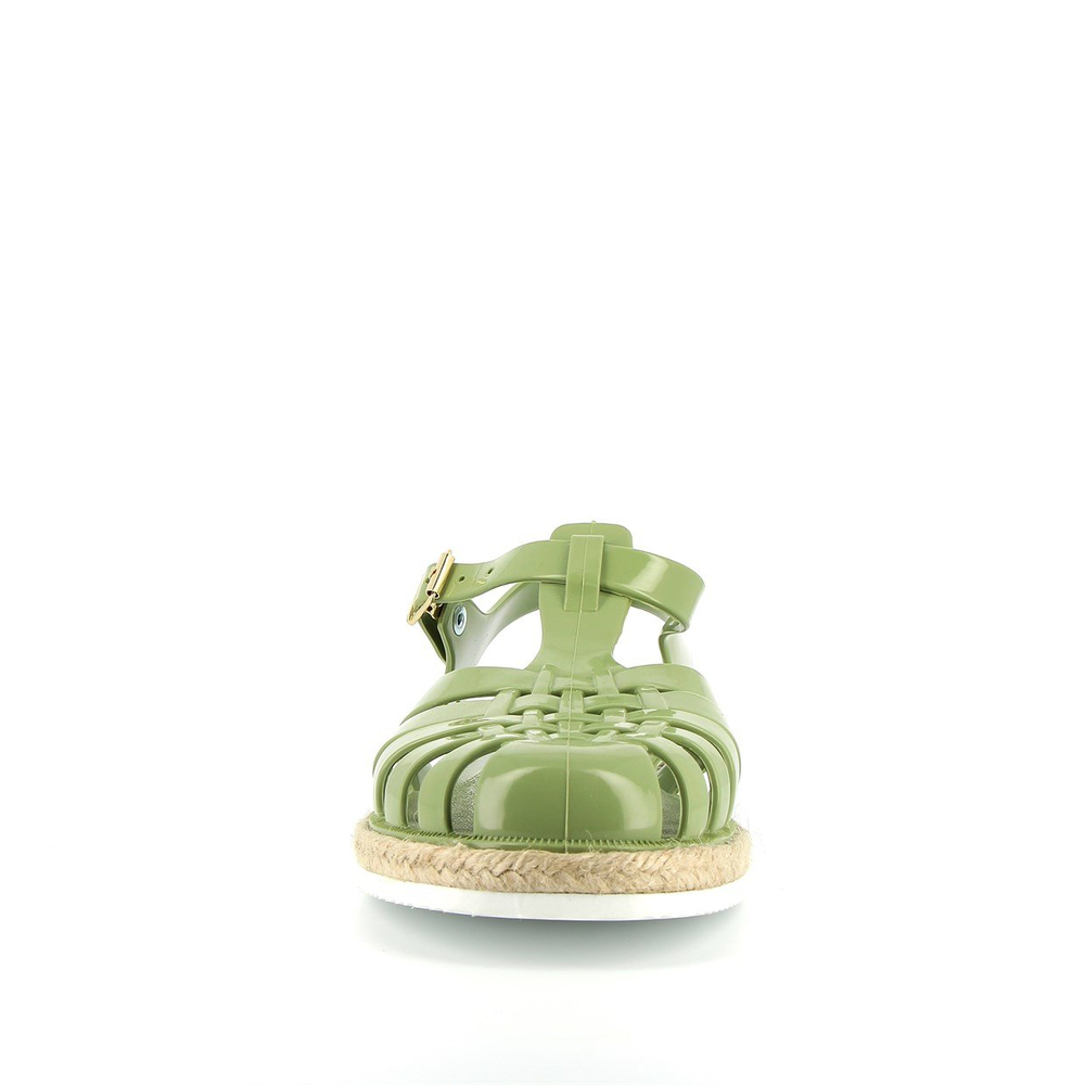 Meduse Suncorde Olive Yeşil Kadın Sandalet