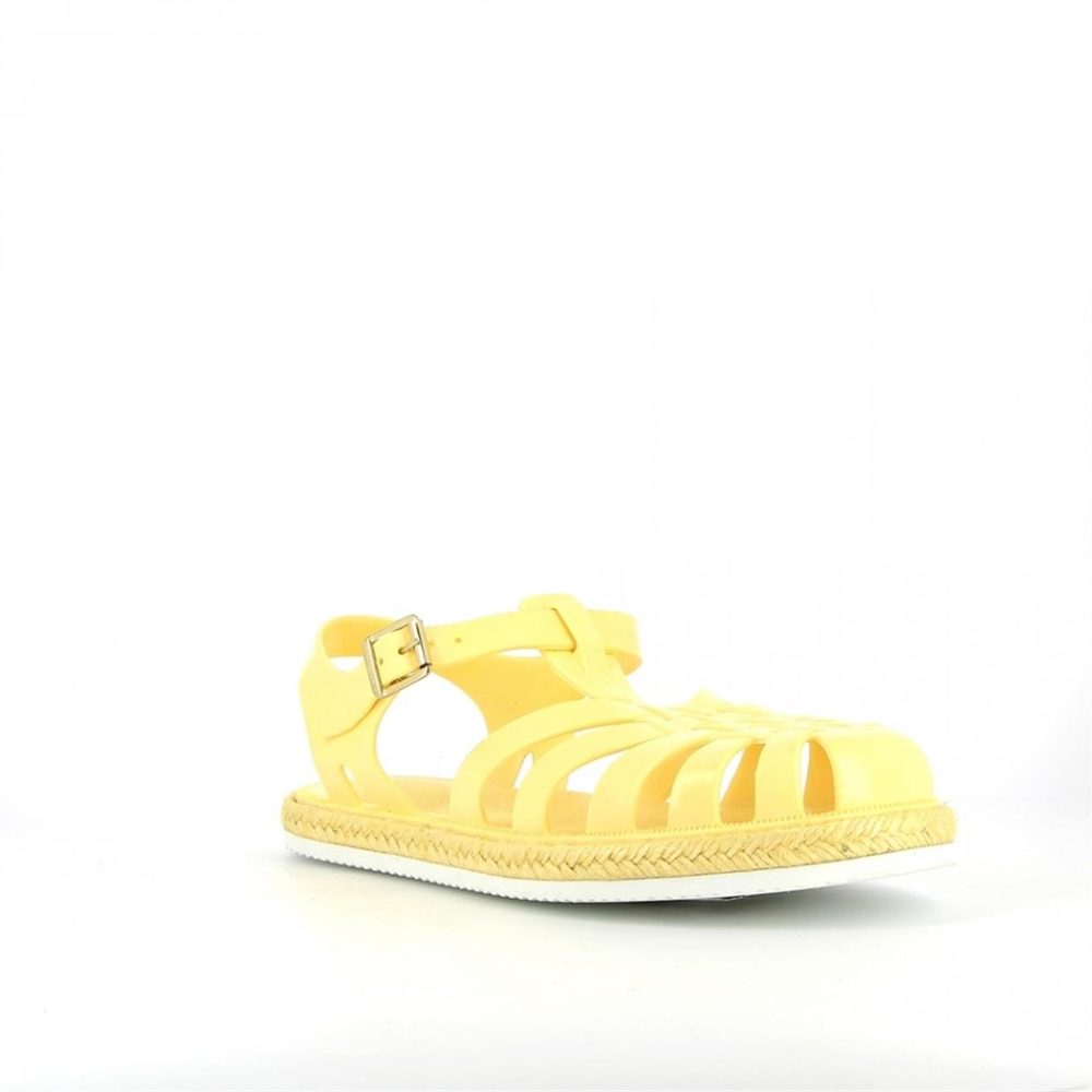 Meduse Suncorde Paille Sarı Kadın Sandalet