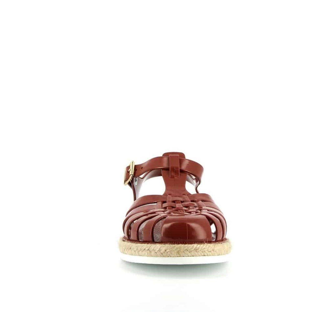 Meduse Suncorde Terracotta Bordo Kadın Sandalet