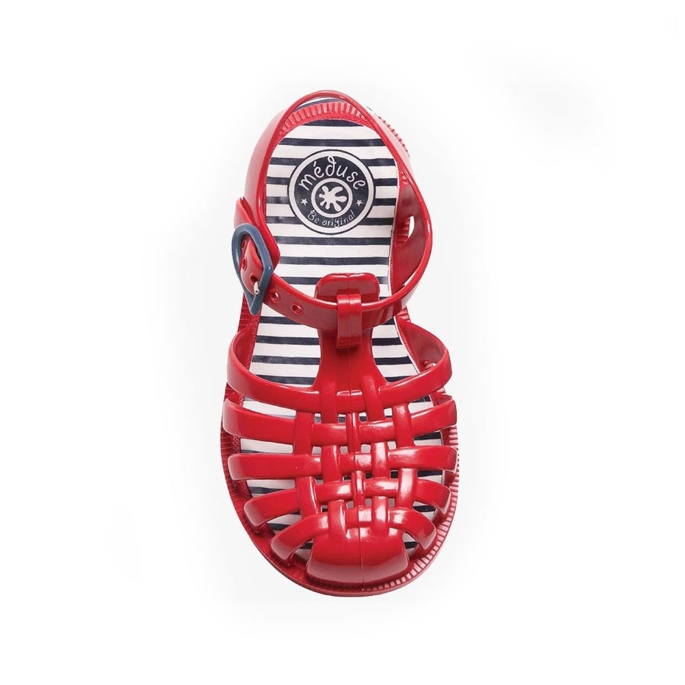 Meduse Sunray Carmin Sandals Çocuk Sandalet Kırmızı