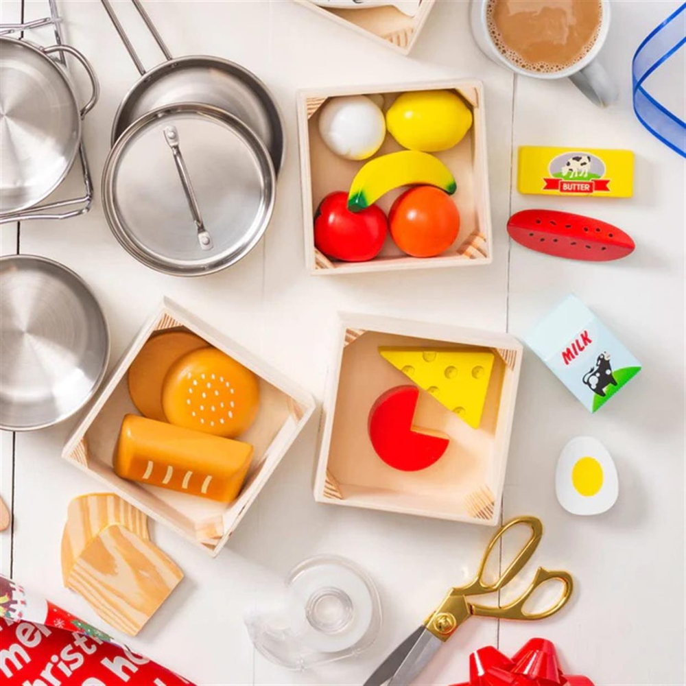 Melissa & Doug Ahşap Gıdalarımız