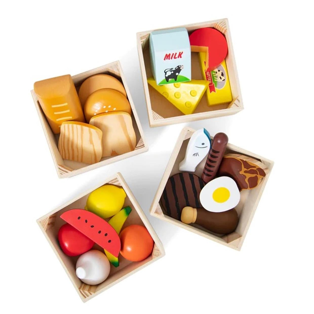Melissa & Doug Ahşap Gıdalarımız