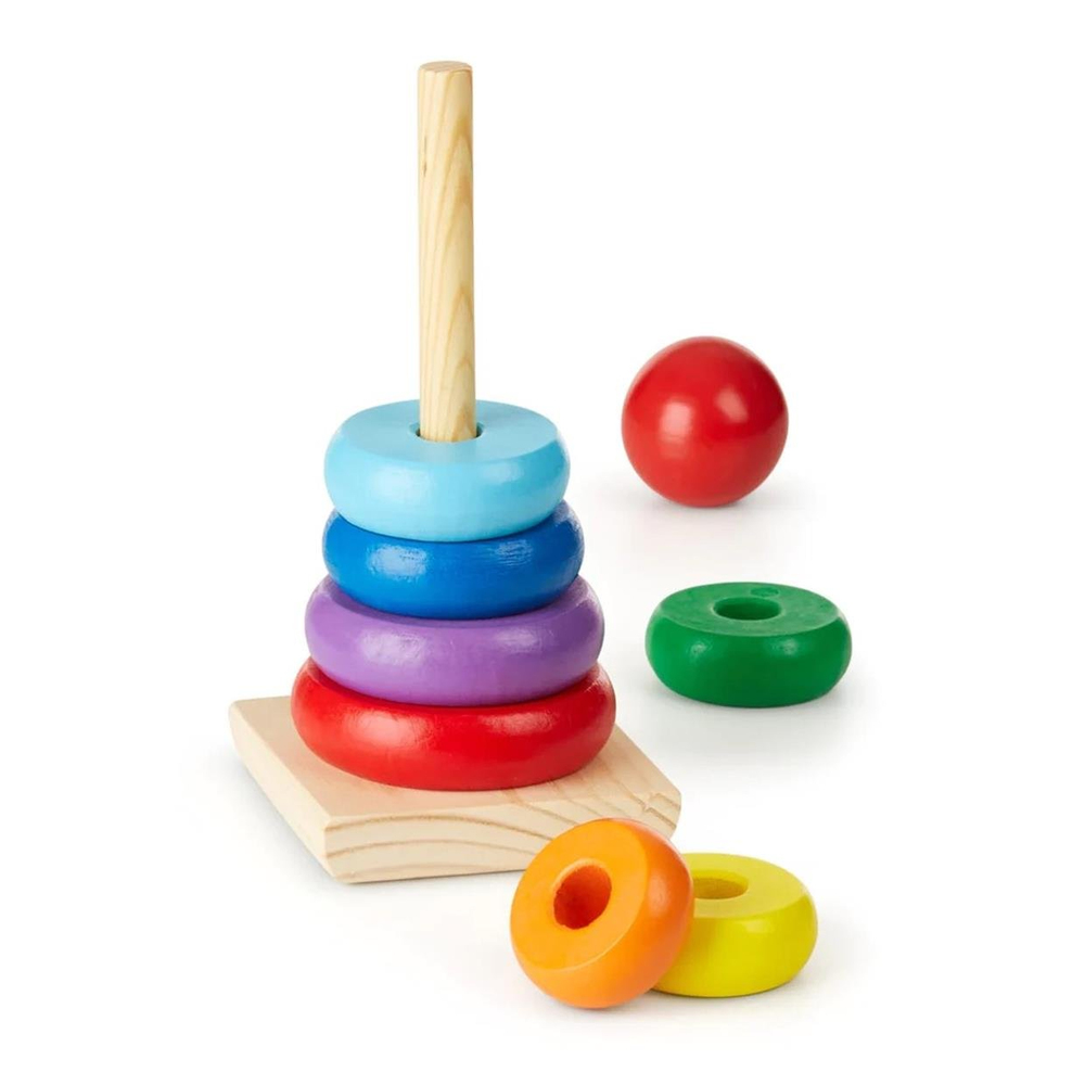 Melissa & Doug Ahşap Gökkuşağı Kule