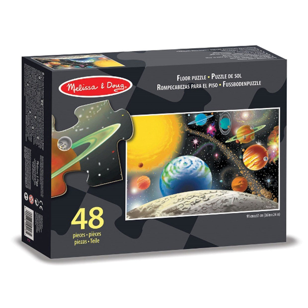Melissa & Doug Dev Yer Yapbozu Güneş Sistemi 48 parça