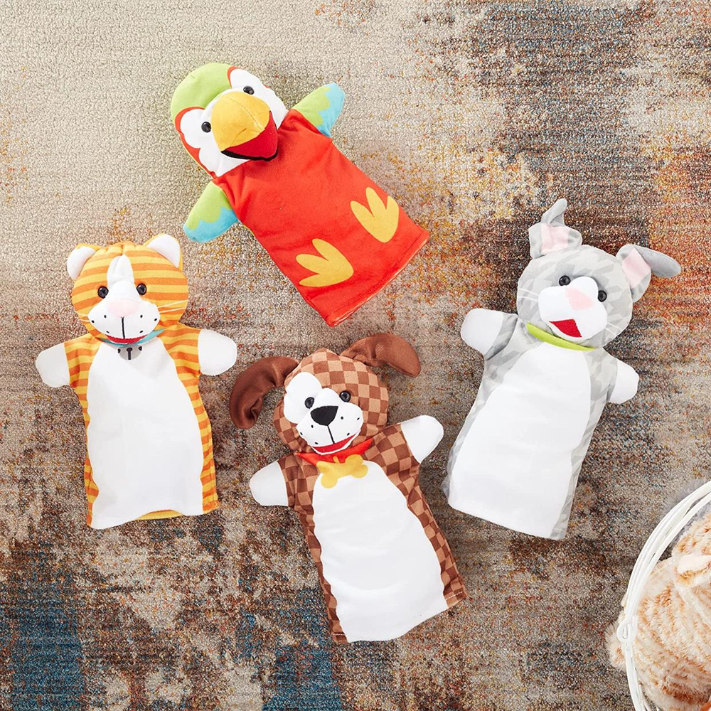 Melissa & Doug El Kukla Seti Evcil Hayvanlar