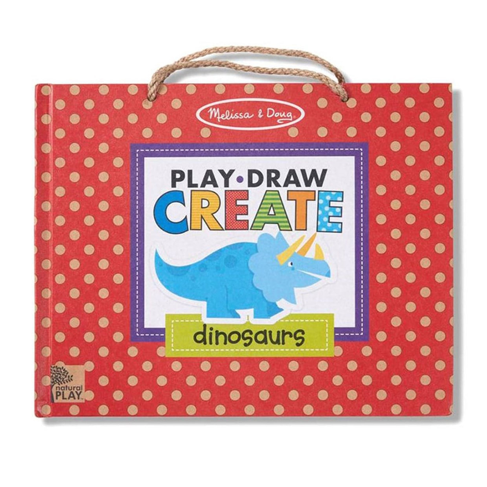 Melissa & Doug Oyna Çiz Yarat Dinozorlar