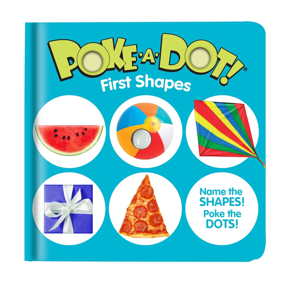Melissa & Doug Poke-a-Dot İnteraktif Kitap First Shapes 