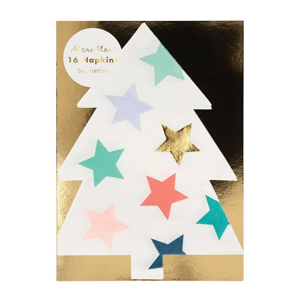 Meri Meri Çam Ağacı Şekilli Peçete