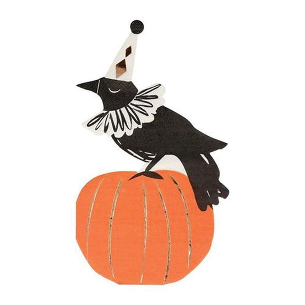 Meri Meri Klasik Halloween Karga Peçete