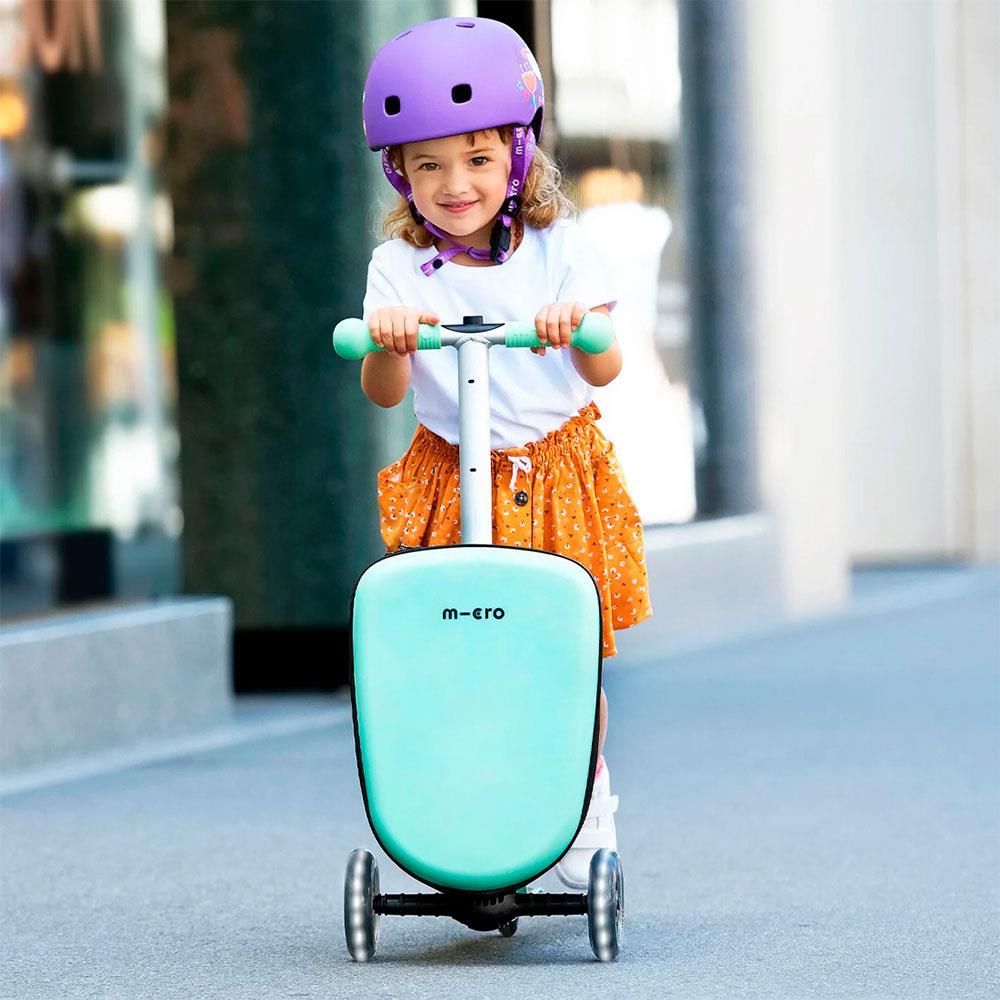 Micro Ride On Luggage Junior Scooter Bagaj Çanta Mint