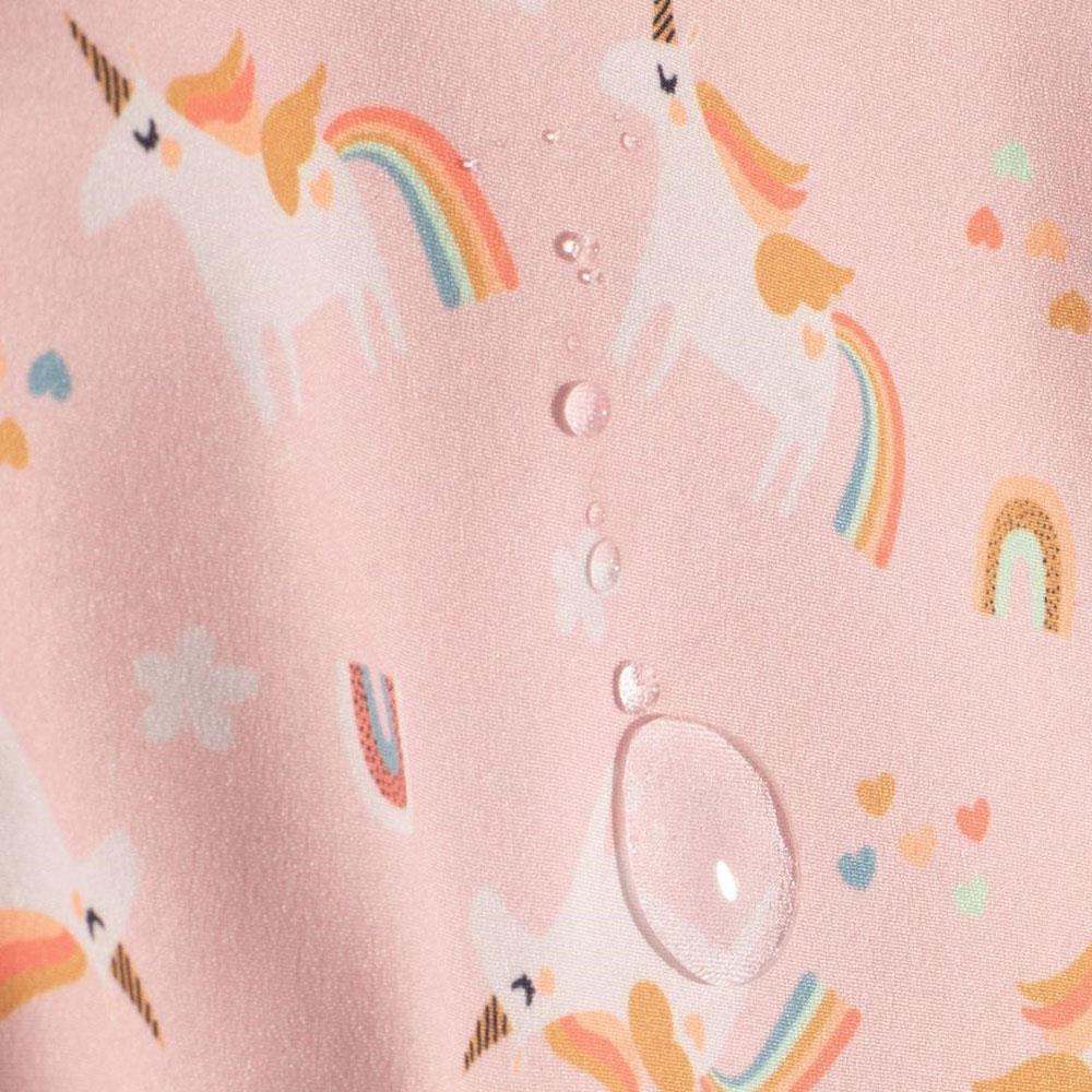 Miela Kids Su Tutmaz Softshell Desenli Yağmur Ceketi Rainbow Unicorn