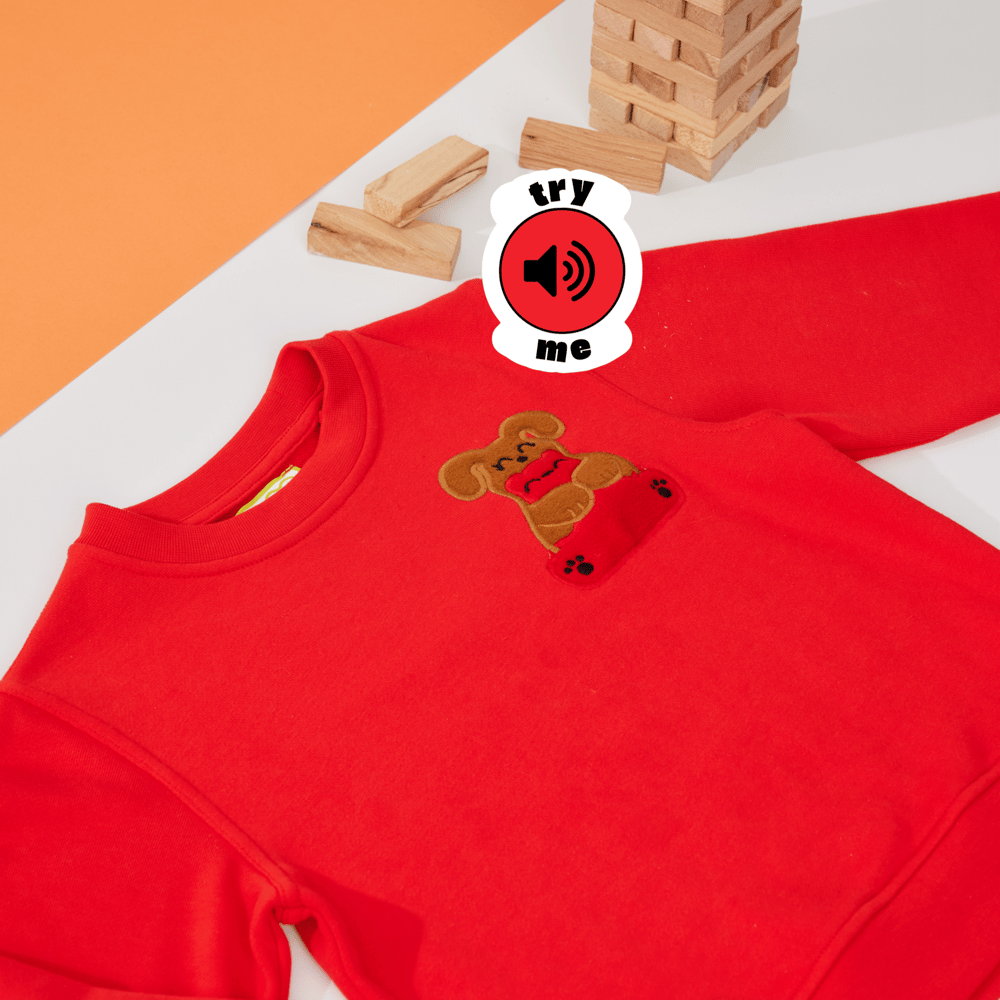 Milk Wilky Kırmızı Sweatshirt