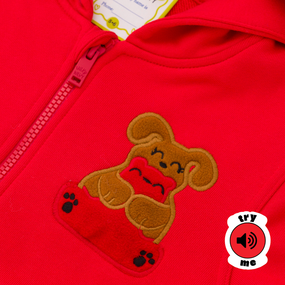 Milky Wilky Kırmızı Hoodie