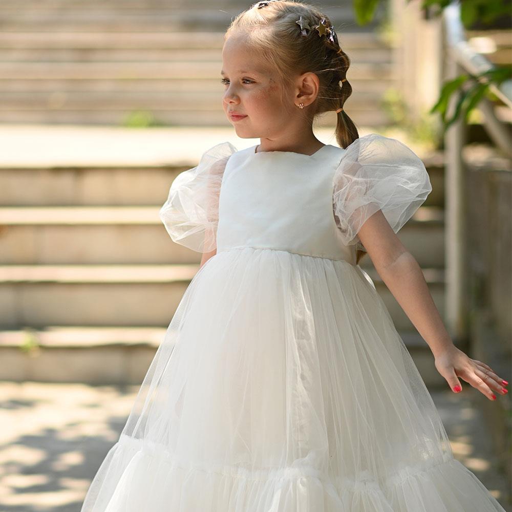 Mini Celebrities Flower Girl Maxi Elbise