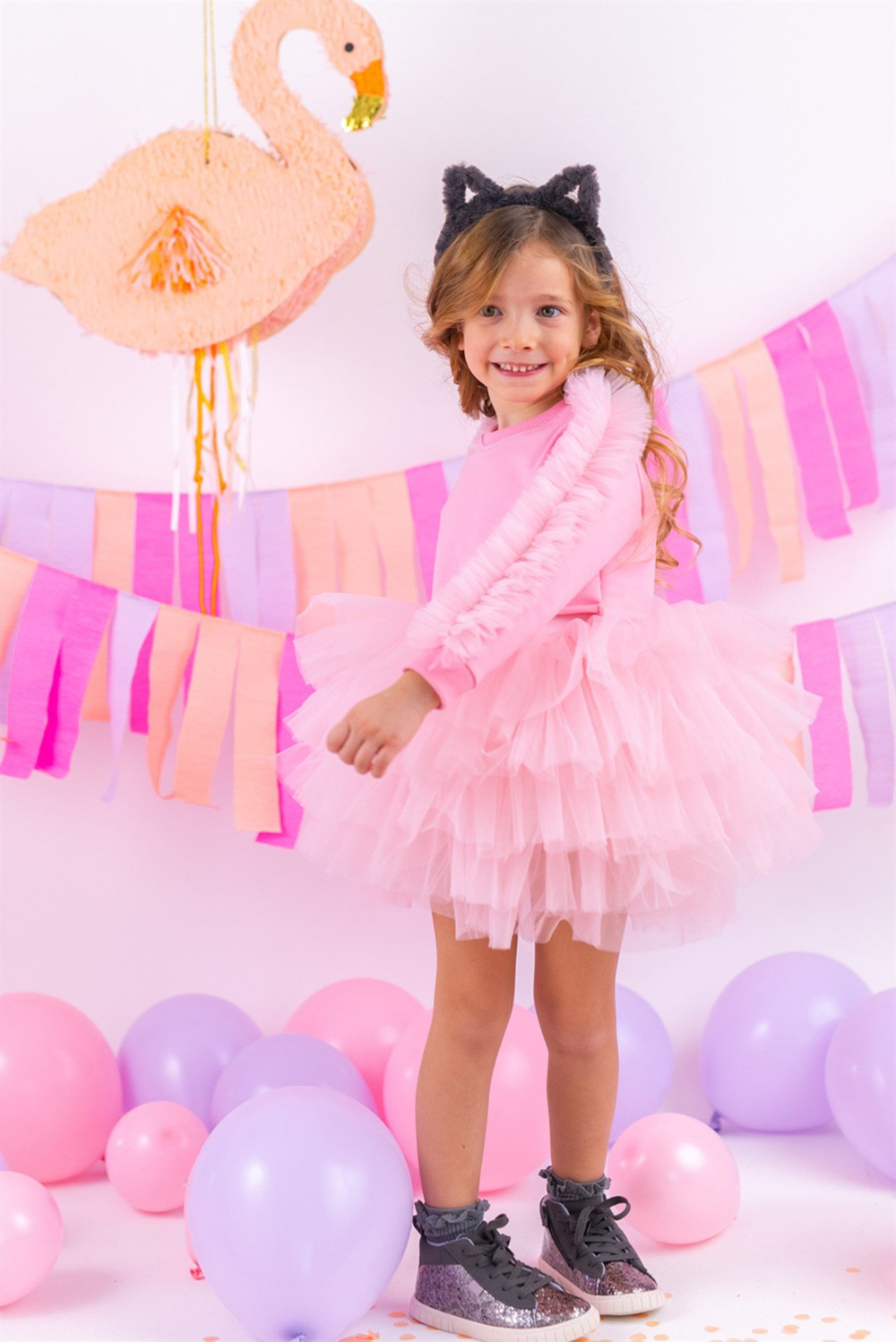 MINI CELEBRITIES - POPPY SWEATSHIRT -  PINK