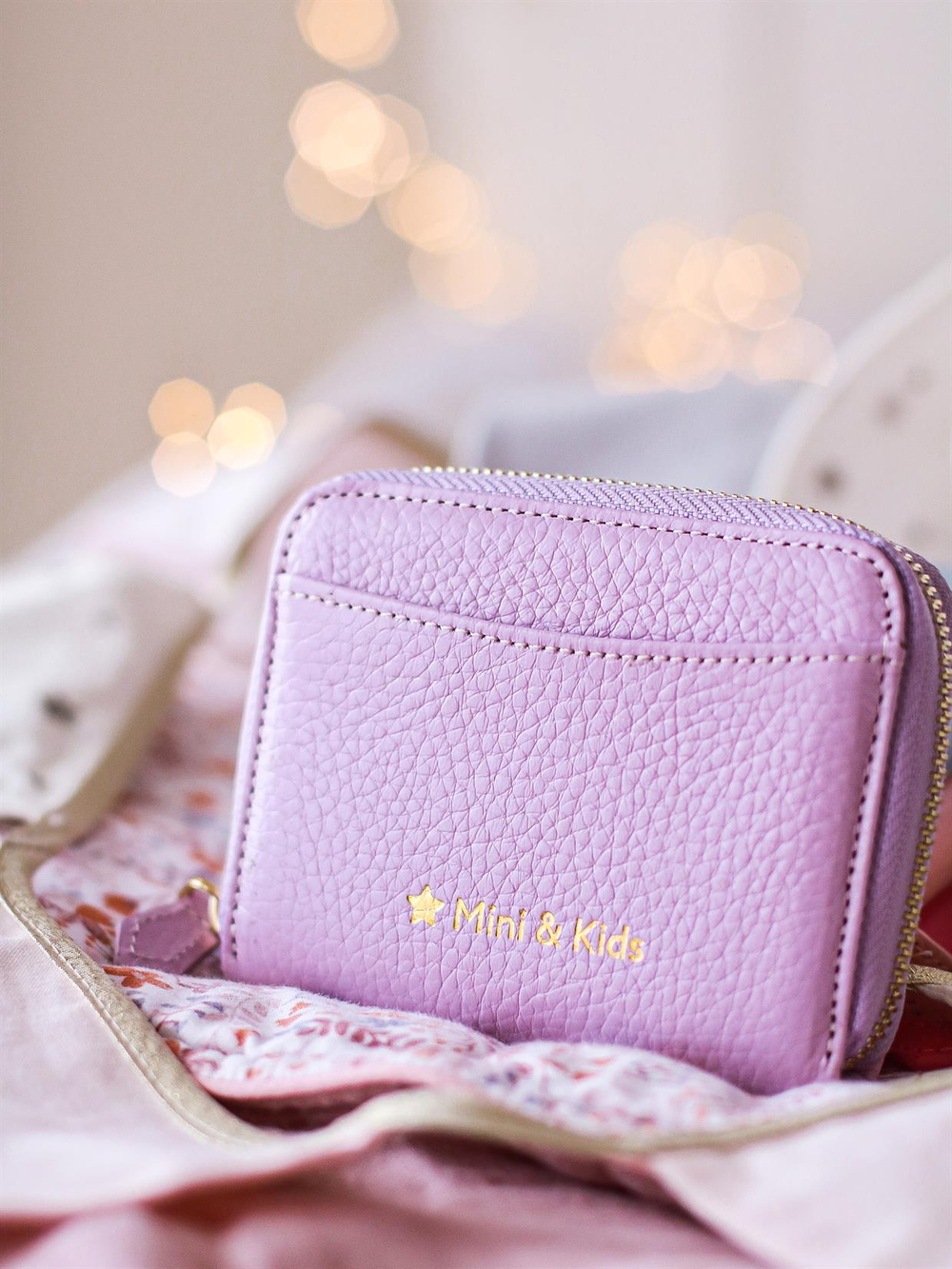Mini & Kids Fermuarlı Cüzdan Lila