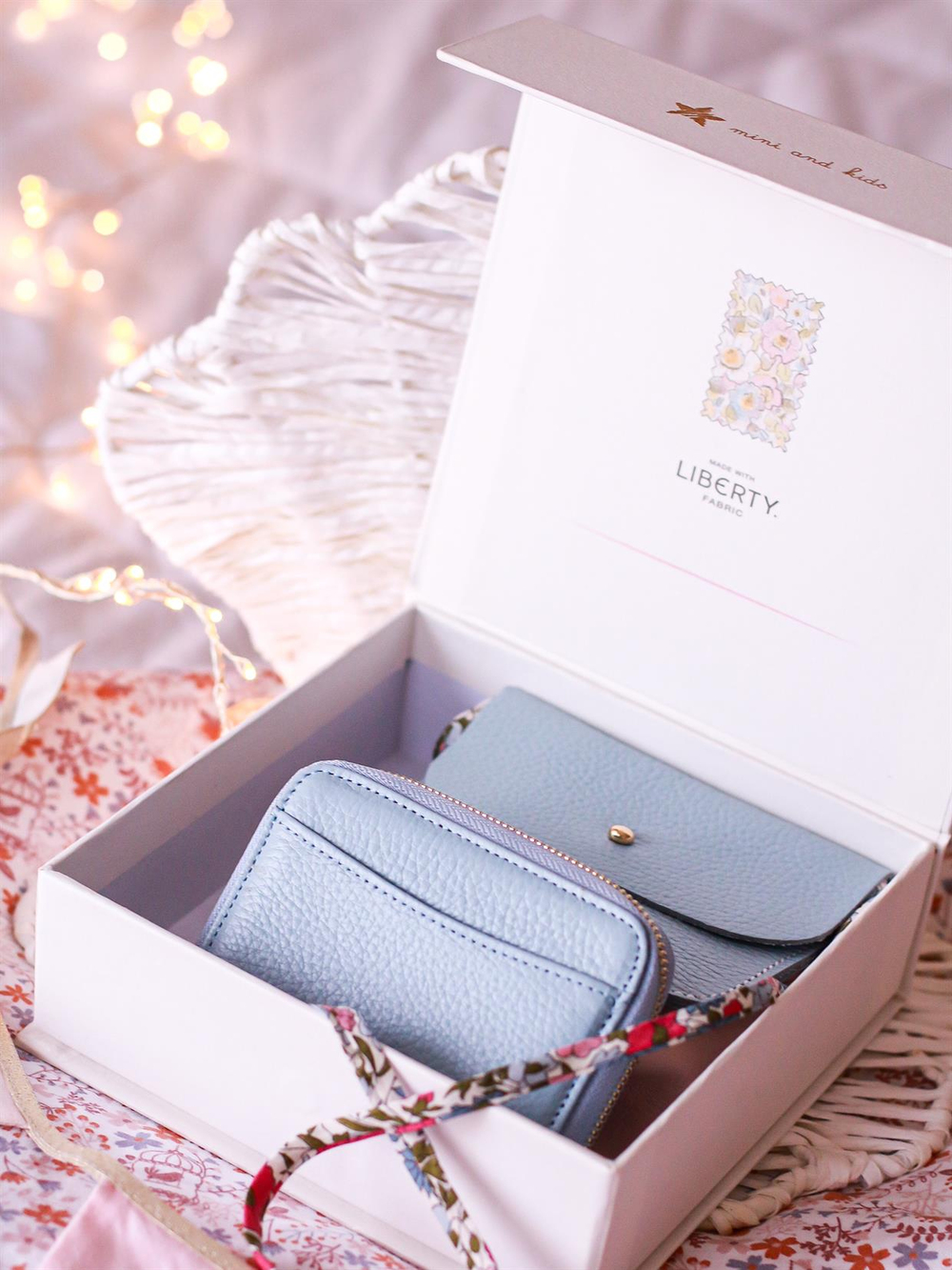 Mini & Kids Fermuarlı Cüzdan Mavi