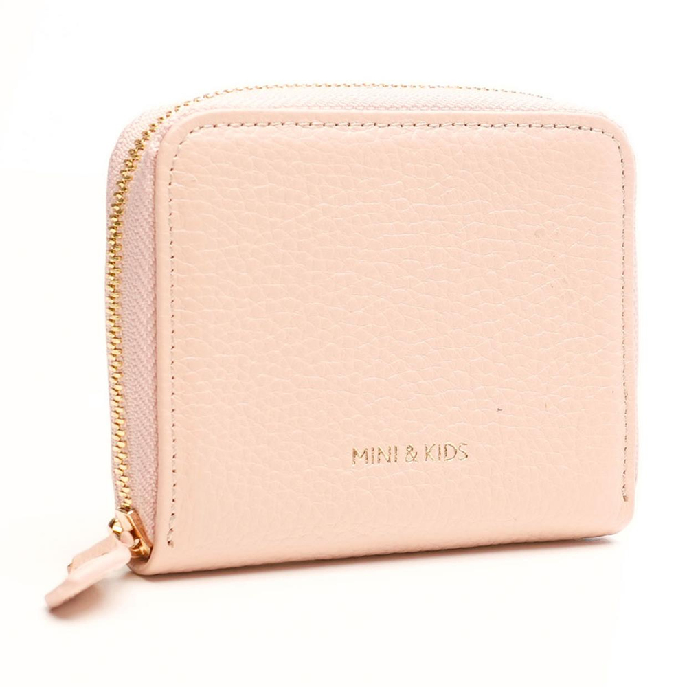 Mini & Kids Fermuarlı Cüzdan Pudra