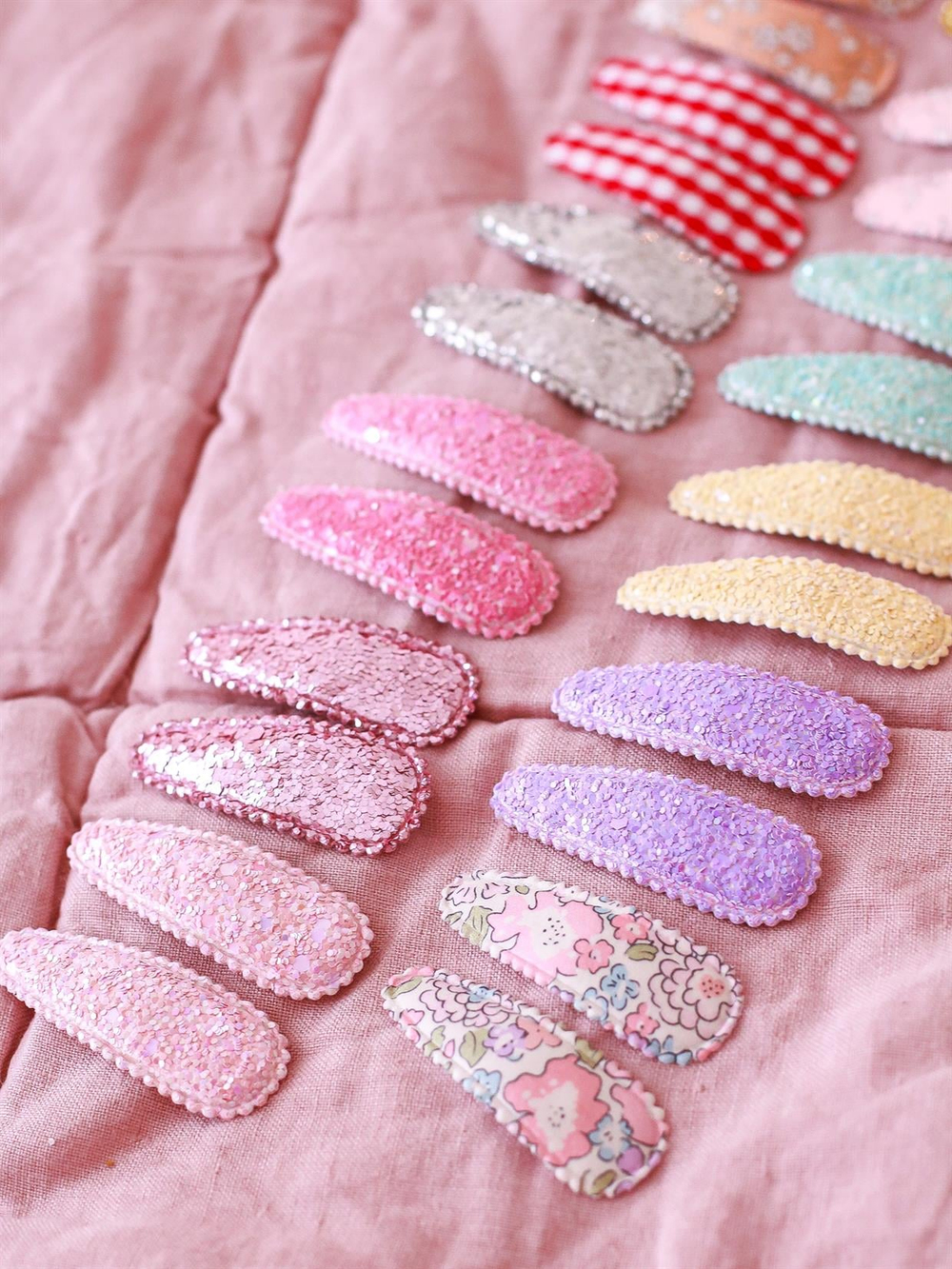 Mini & Kids Glitter Fuşya Klips Toka