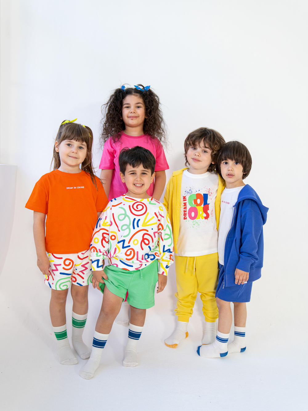 Miniliq Ivory Ön Baskılı Beyaz Tişört