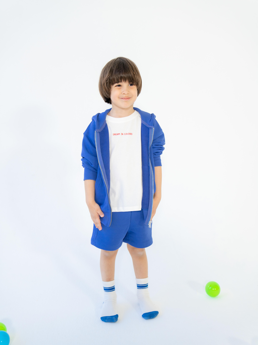 Miniliq Ivory Sırt Baskılı Beyaz Tişört