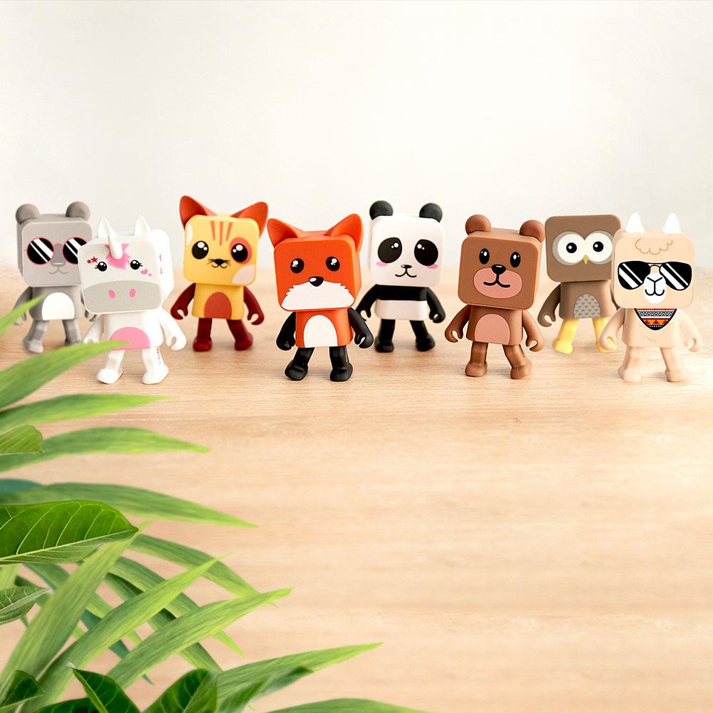 Mob Dans Eden Hayvanlar Bluetooth Hoparlör Tilki