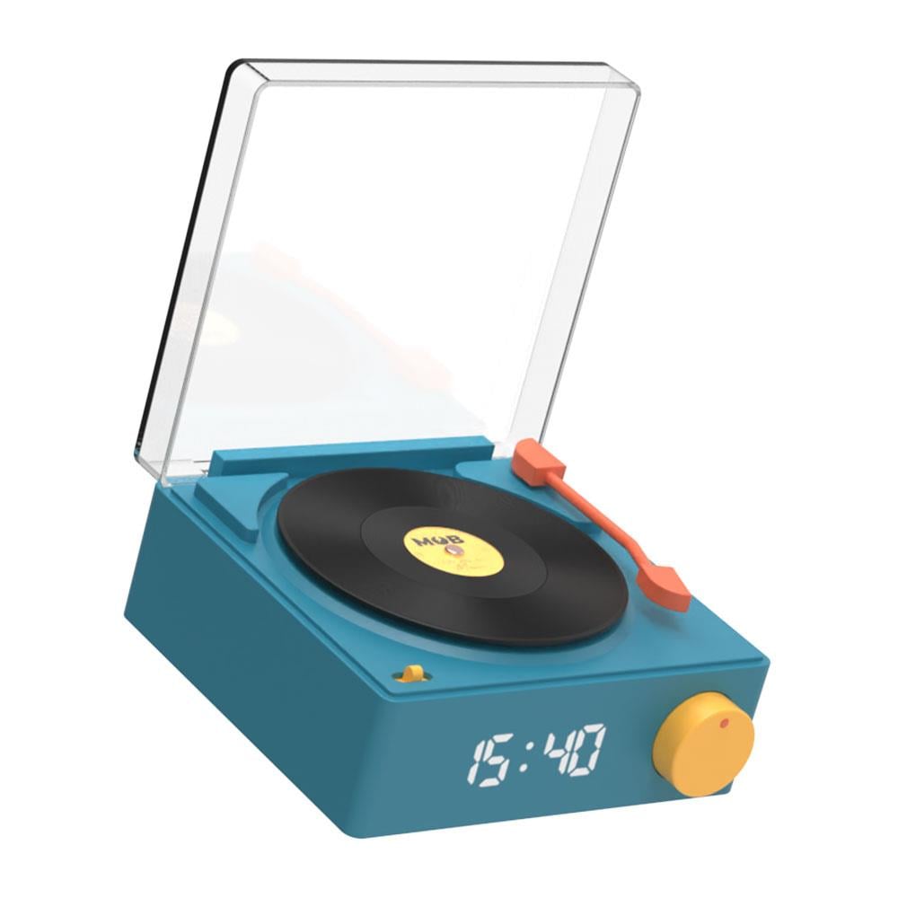 Mob Retro Pikap Bluetooth Hoparlör ve Çalar Saat Mavi