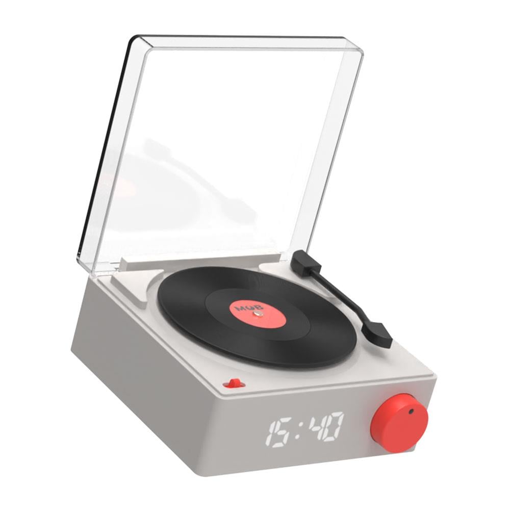 Mob Retro Pikap Bluetooth Hoparlör ve Çalar Saat Gri