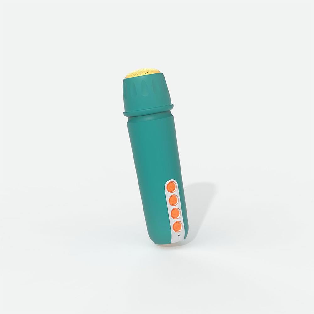 Mob Retro Ses Efektli ve Mikrofonlu Karaoke Mavi