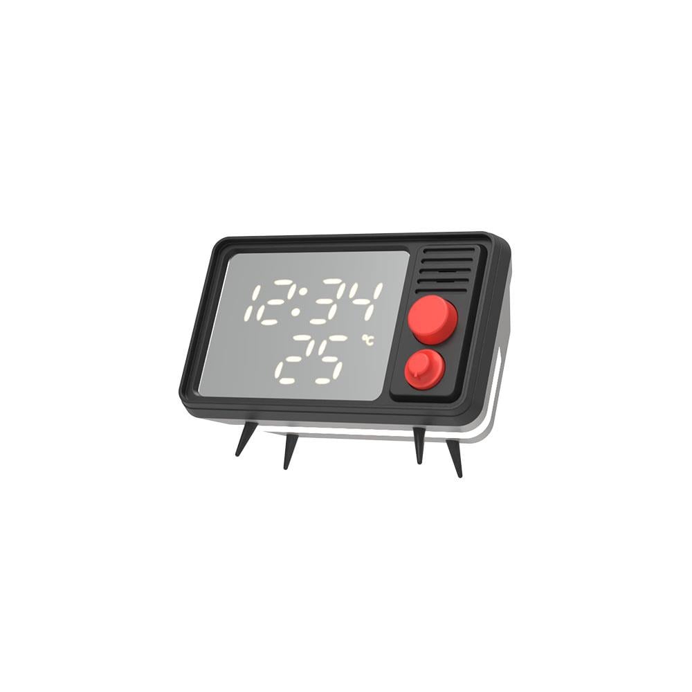 Mob Retro TV Çalar Saat Gri