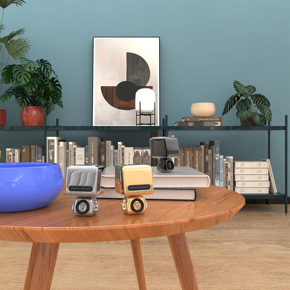 Mob USB Şarjlı Astro Bluetooth Hoparlör Gümüş