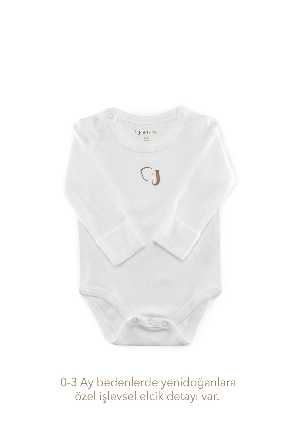 Modal Uzun Kollu Bodysuit